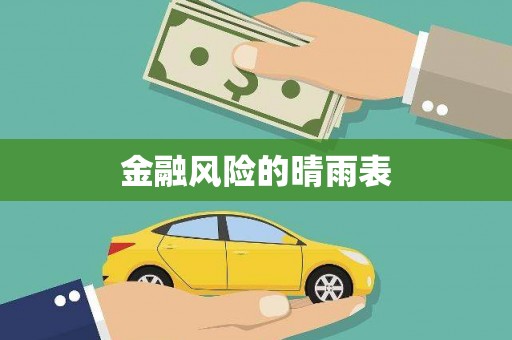 依兰金融风险的晴雨表