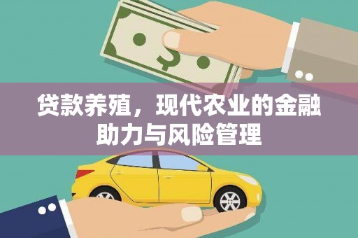 依兰贷款养殖，现代农业的金融助力与风险管理
