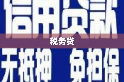 依兰税务贷