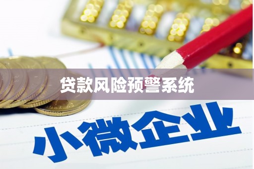 依兰贷款风险预警系统