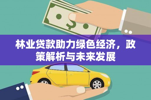 依兰林业贷款助力绿色经济，政策解析与未来发展