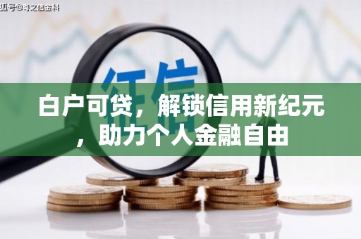 依兰白户可贷，解锁信用新纪元，助力个人金融自由