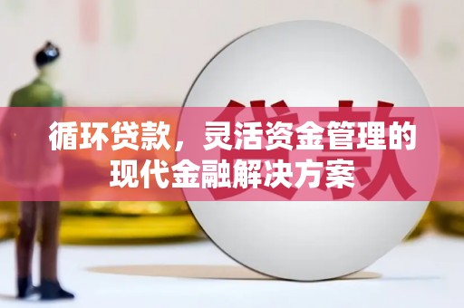 依兰循环贷款，灵活资金管理的现代金融解决方案