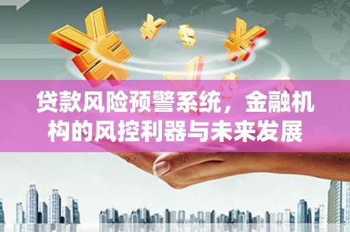 依兰贷款风险预警系统，金融机构的风控利器与未来发展