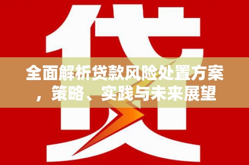 依兰全面解析贷款风险处置方案，策略、实践与未来展望