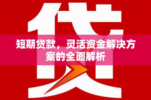 依兰短期贷款，灵活资金解决方案的全面解析