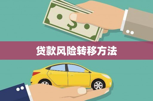 依兰贷款风险转移方法