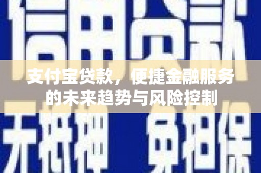 依兰支付宝贷款，便捷金融服务的未来趋势与风险控制