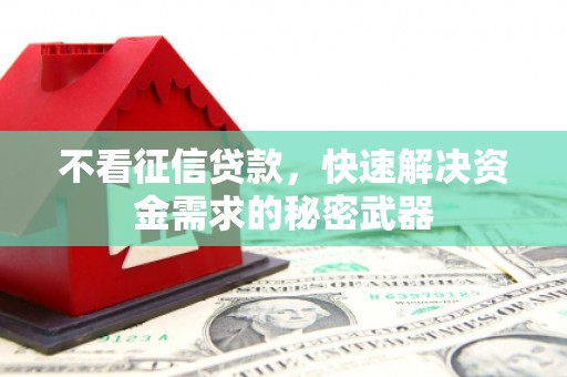 依兰不看征信贷款，快速解决资金需求的秘密武器