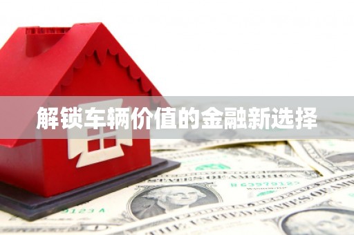 依兰解锁车辆价值的金融新选择