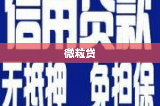 依兰微粒贷
