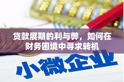 依兰贷款展期的利与弊，如何在财务困境中寻求转机