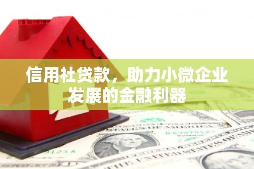 依兰信用社贷款，助力小微企业发展的金融利器