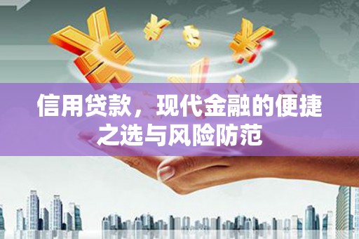依兰信用贷款，现代金融的便捷之选与风险防范