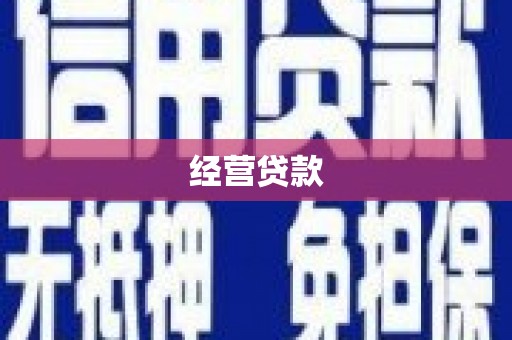 依兰经营贷款