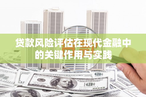 依兰贷款风险评估在现代金融中的关键作用与实践