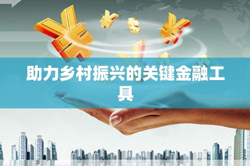 依兰助力乡村振兴的关键金融工具