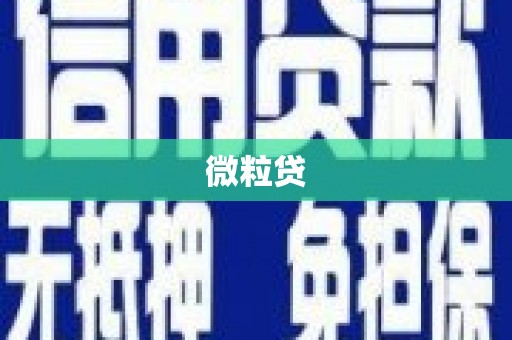 依兰微粒贷