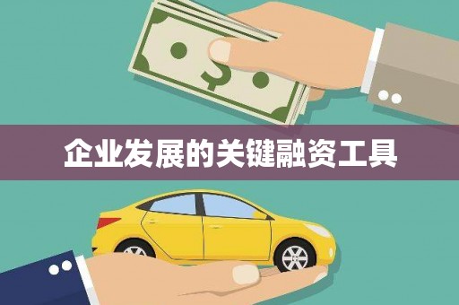 依兰企业发展的关键融资工具