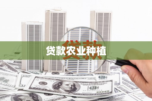 依兰贷款农业种植