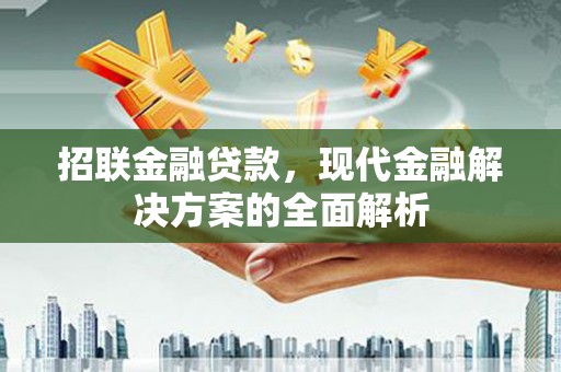 依兰招联金融贷款，现代金融解决方案的全面解析