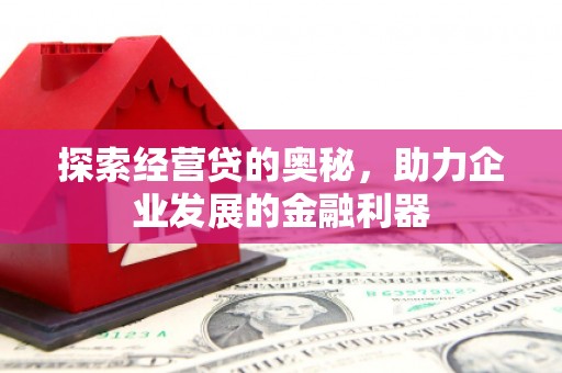 依兰探索经营贷的奥秘，助力企业发展的金融利器