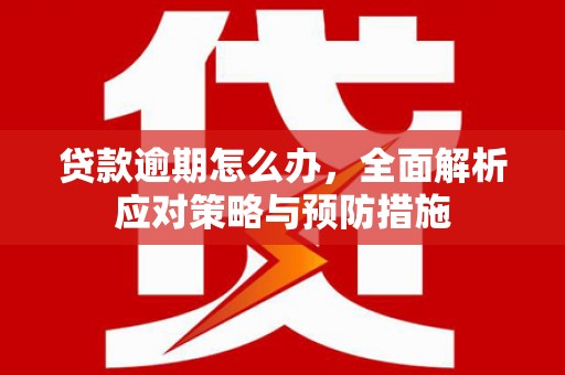 依兰贷款逾期怎么办，全面解析应对策略与预防措施