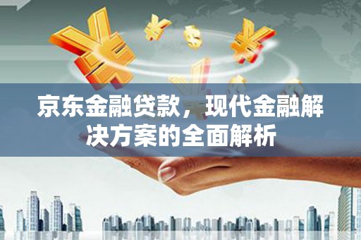 依兰京东金融贷款，现代金融解决方案的全面解析