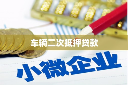 依兰车辆二次抵押贷款