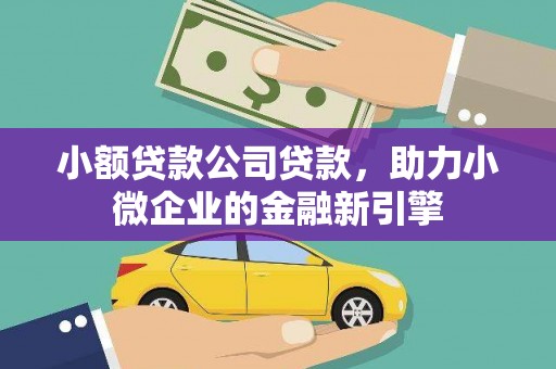 依兰小额贷款公司贷款，助力小微企业的金融新引擎