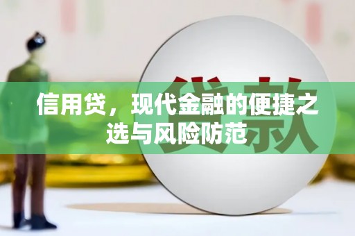 依兰信用贷，现代金融的便捷之选与风险防范